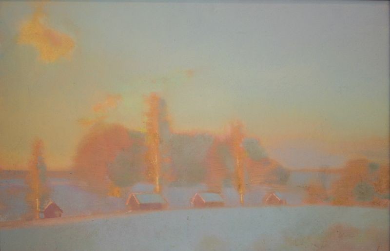 утром. орг.м. 41х61,5 2014г.